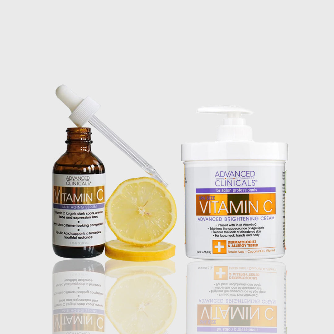 ADVANCED CLINICALS (VITAMIN SERUM & CREAM)