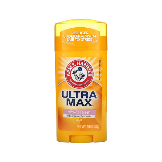 Arm & Hammer, UltraMax, Solid Antiperspirant Deodorant, Powder Fresh, 2.6 oz (73 g)