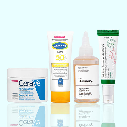 CERAVE+CETAPHIL+THEORDINARY+AXIS Y BUNDLE