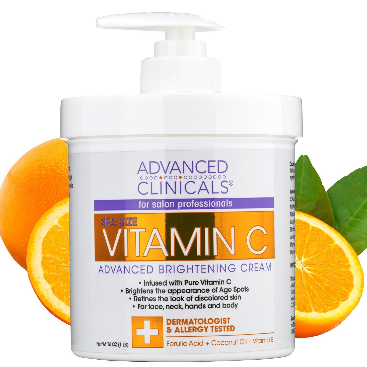 ADVANCED CLINICALS VITAMIN C BRIGHTENING CREAM