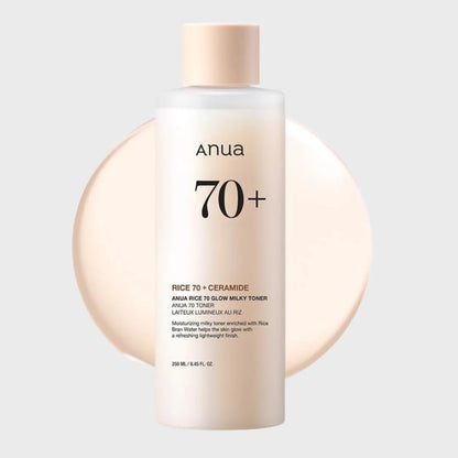 ANUA  Rice 70 Glow Milky Toner 250ml