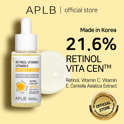 APLB Retinol Vitamin C Vitamin E Ampoule 40ML