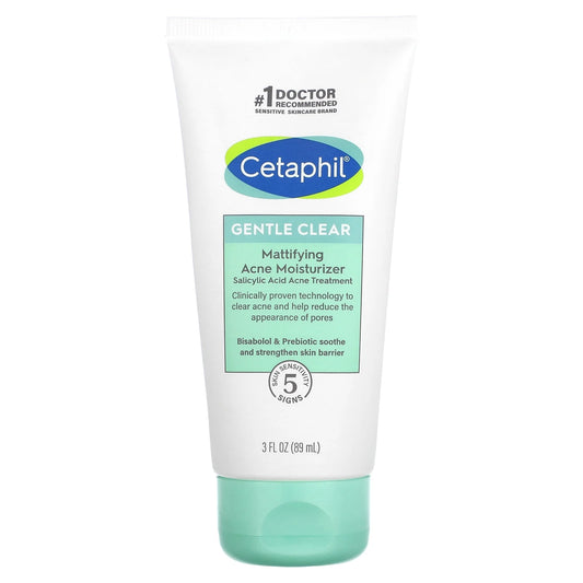 Cetaphil, Gentle Clear, Mattifying Acne Moisturizer , 3 fl oz (89 ml)