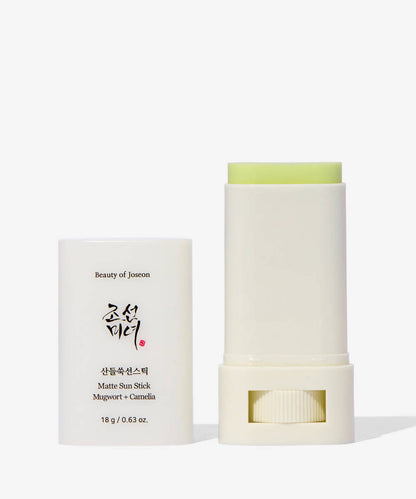 BEAUTY OF JOSEON MATTE SUN STICK : MUGWORT + CAMELIA 18g