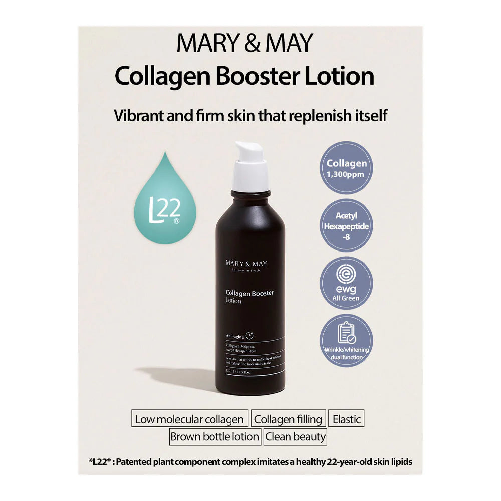 MARY & MAY Collagen Booster Lotion 120ml