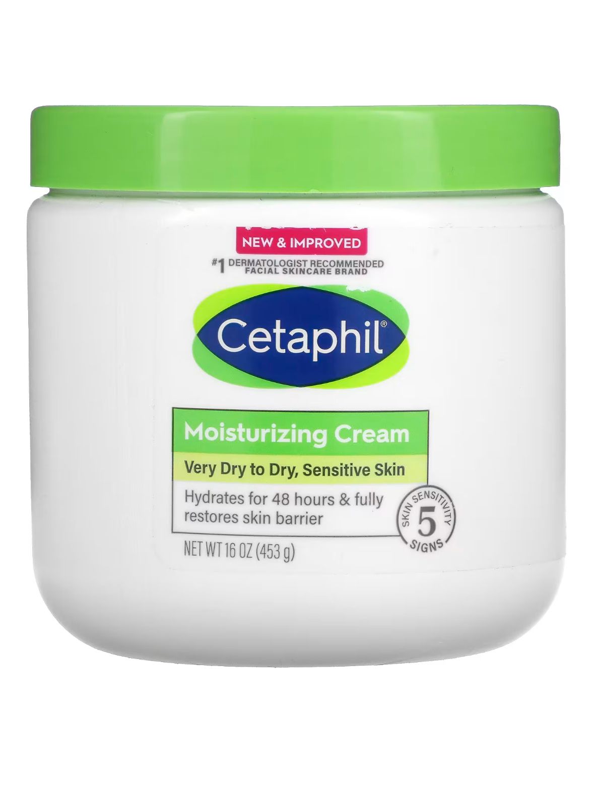 Cetaphil, Moisturizing Cream, Fragrance Free, 16 oz (453 g)